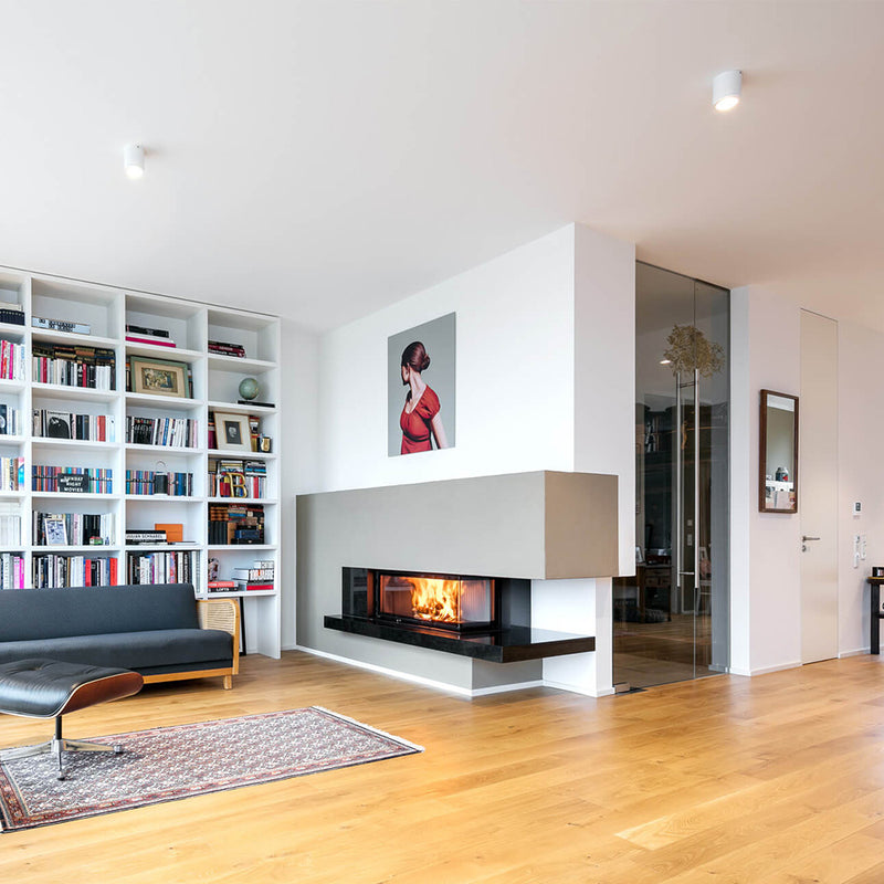 Hoxter ECKA 90/40/40h Built-In Corner Wood Fire