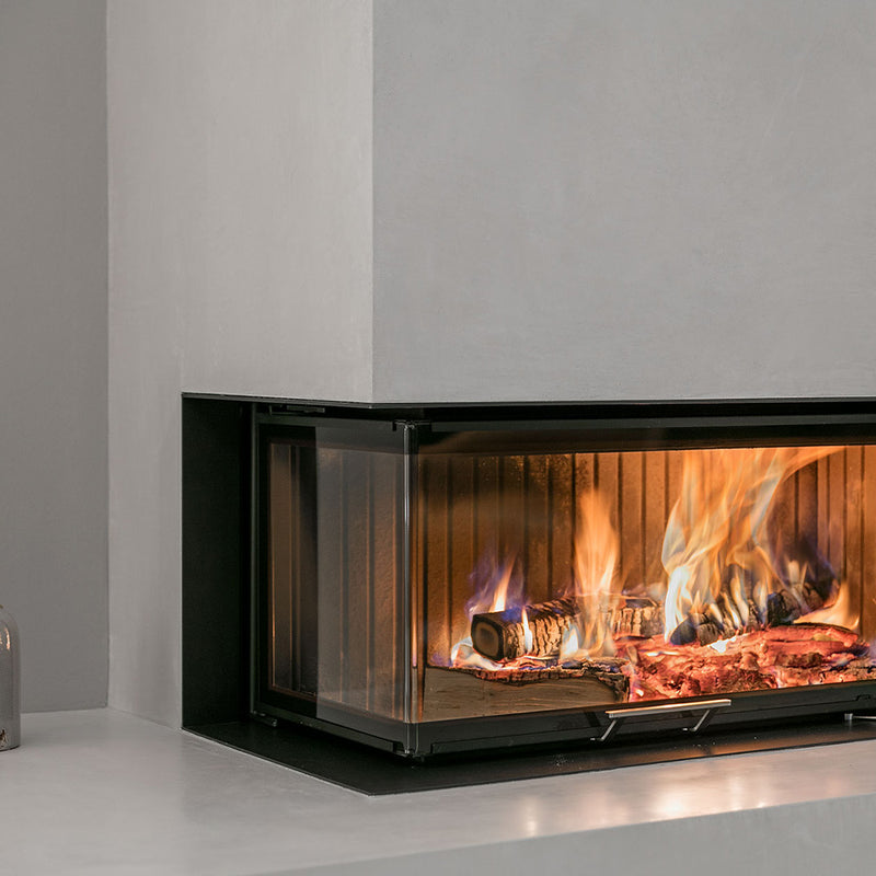 Hoxter ECKA 90/40/40h Built-In Corner Wood Fire