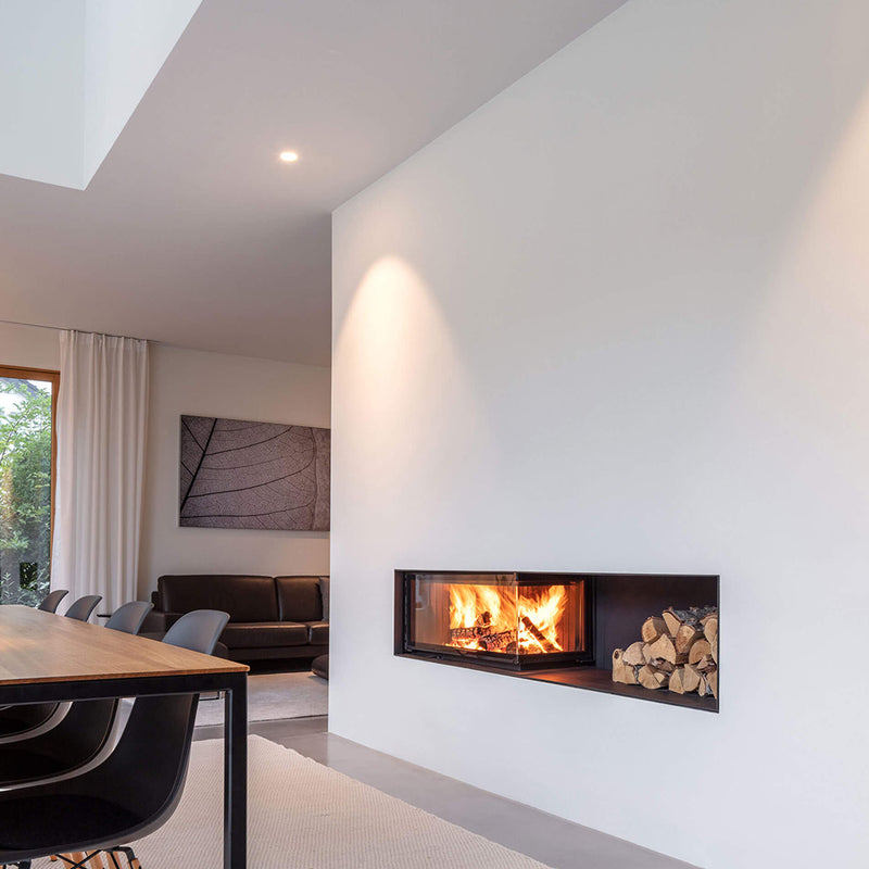 Hoxter ECKA 90/40/40h Built-In Corner Wood Fire