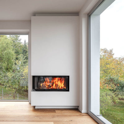 Hoxter ECKA 90/40/40h Built-In Corner Wood Fire