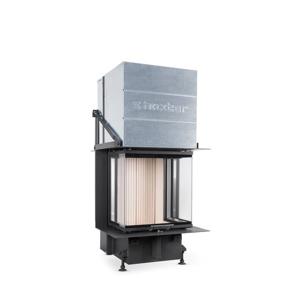 Hoxter UKA 37/55/37/57h Built-In Three Sided Wood Fire