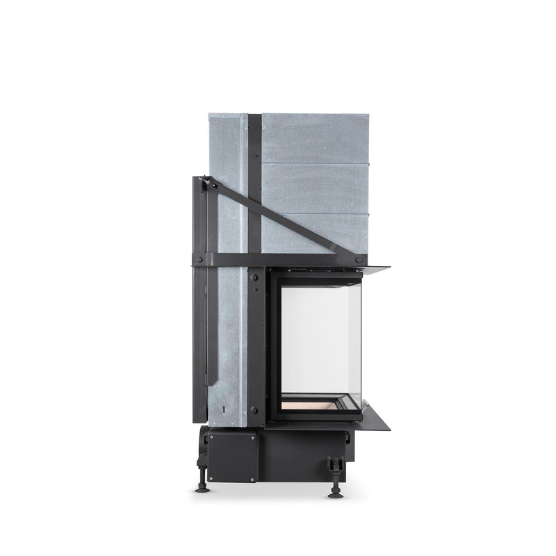 Hoxter UKA 37/55/37/57h Built-In Three Sided Wood Fire