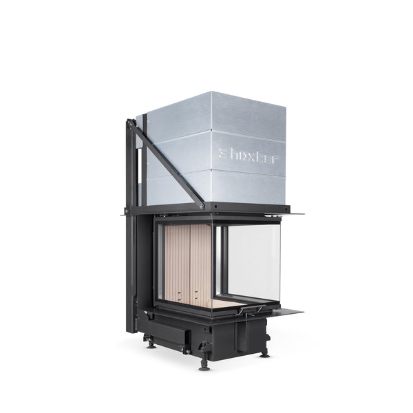 Hoxter UKA 56/50/56/52h Built-In Three Sided Wood Fire