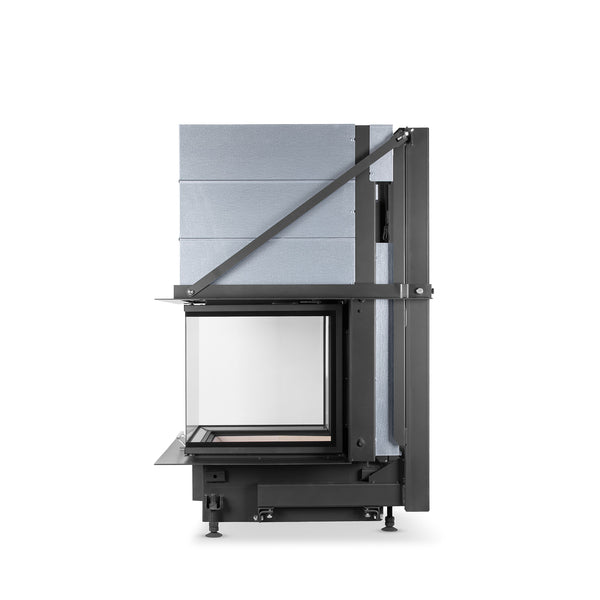 Hoxter UKA 56/50/56/52h Built-In Three Sided Wood Fire