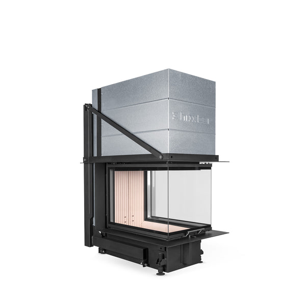 Hoxter UKA 69/48/69/51h Built-In Three Sided Wood Fire