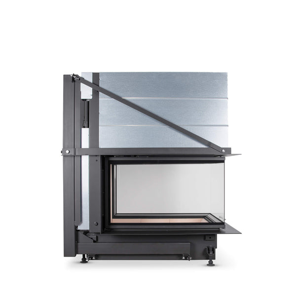 Hoxter UKA 86/50/86/52h Built-In Three Sided Wood Fire