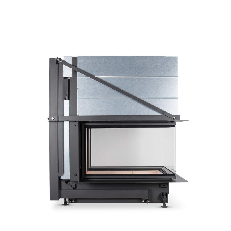 Hoxter UKA 86/50/86/52h Built-In Three Sided Wood Fire