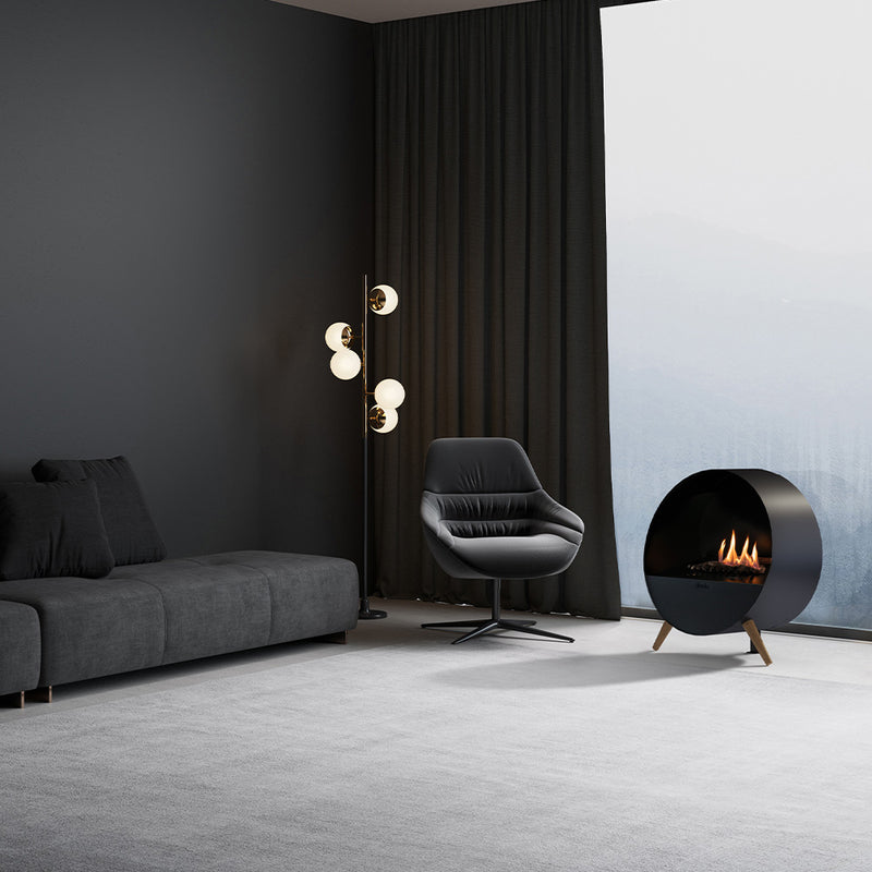 Planika Bubble Freestanding Bioethanol Fire